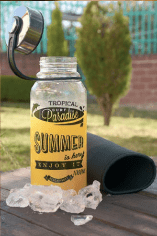 cilindro de plastico transparente con tapa de metal productos de bebidas promocionales crea tu idea