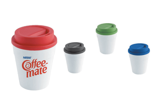 vaso para cafe multicolor productos de bebidas promocionales crea tu idea